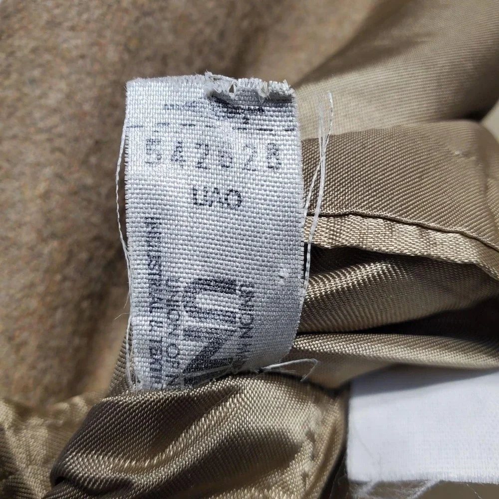 VTG Bill Blass Camel Hair Blazer Mens 42R Tan Sport Coat‎ Made USA 80s Old Money